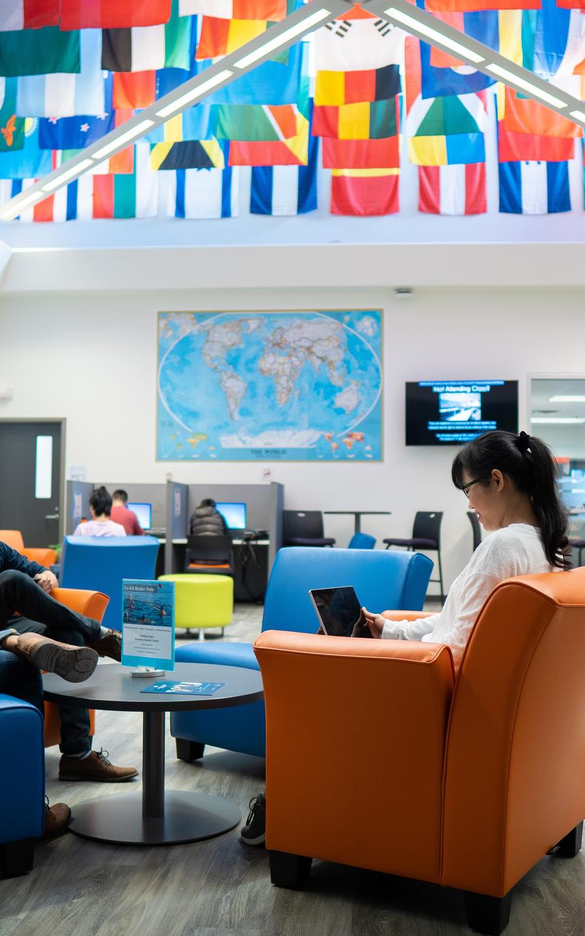 VIU International students